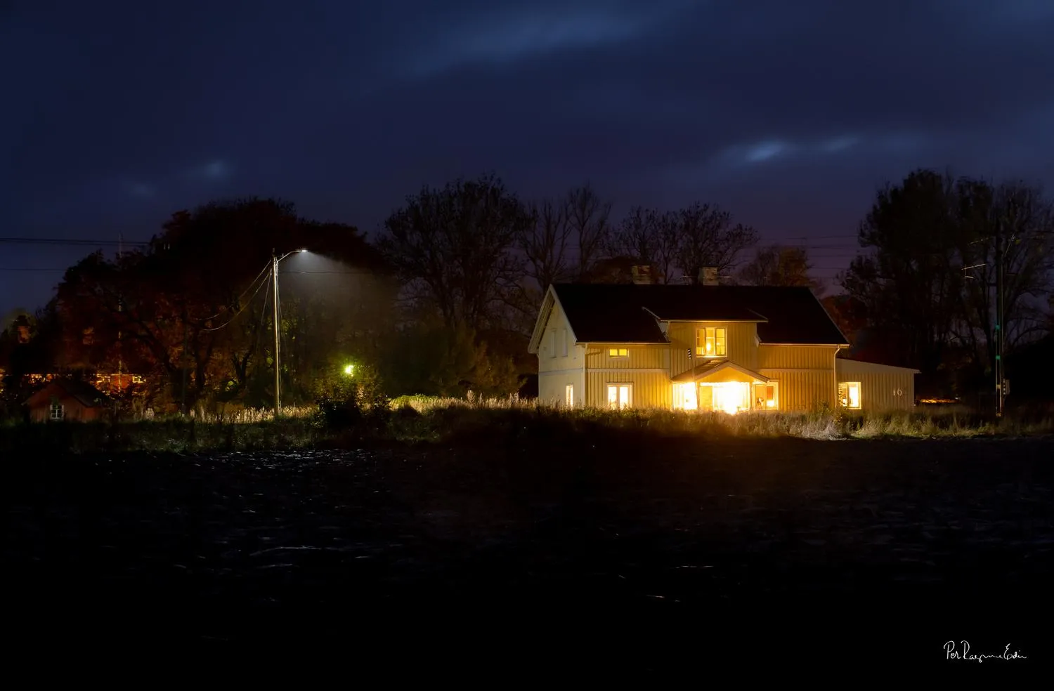 Kvällsfoto i Ransta